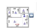 2-бөлмелі пәтер · 42 м² · 15/17 қабат, Жошы Хан 12, бағасы: 38 млн ₸ в Астане, Есильский р-н — фото 2