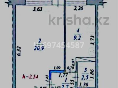 1-бөлмелі пәтер, 36.7 м², 8/10 қабат, 4-й мкр 9, бағасы: 7.6 млн 〒 в Актау, 4-й мкр