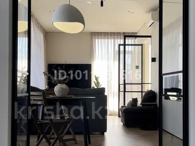 2-бөлмелі пәтер · 88.6 м² · 3/3 қабат, мкр Нур Алатау, Казыбек Тауасарулы 70, бағасы: 89.9 млн ₸ в Алматы, Бостандыкский р-н