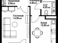 1-комнатная квартира, 41.9 м², 4/12 этаж, Е-36 5 за 18.5 млн 〒 в Астане, Нура р-н — фото 2