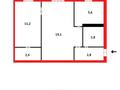 2-бөлмелі пәтер · 46 м² · 5/5 қабат, пр. Момышулы, бағасы: 5 млн ₸ в Темиртау — фото 8