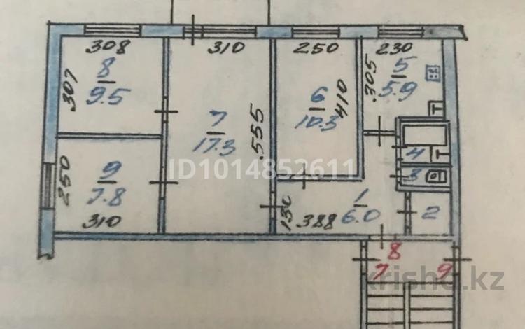 4-комнатная квартира · 65 м² · 3/5 этаж, Волынова 18 — Абая за 130 000 ₸ в Костанае — фото 2