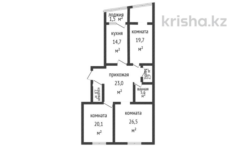1-комнатная квартира, 48 м², 5/5 этаж, мкр. Алтын орда за 13 млн 〒 в Актобе, мкр. Алтын орда — фото 2