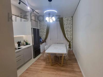 3-комнатная квартира · 100 м² · 2/9 этаж, Нажимеденова 23 за 75 млн 〒 в Астане, Алматы р-н