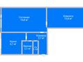2-комнатная квартира · 43.4 м² · 5/5 этаж, Маяковского 103 за 19.8 млн 〒 в Костанае — фото 2