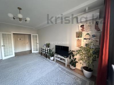 2-бөлмелі пәтер · 81.3 м² · 8/17 қабат, Навои 7, бағасы: 61 млн ₸ в Алматы, Ауэзовский р-н