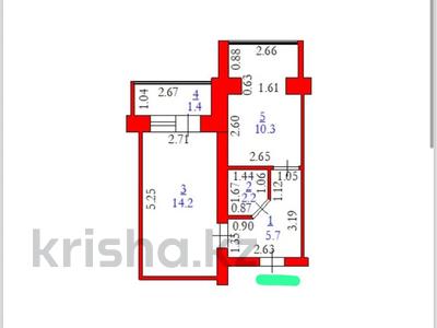 1-бөлмелі пәтер · 33.8 м² · 3/5 қабат, Матросова 10, бағасы: 9.5 млн 〒 в Актобе