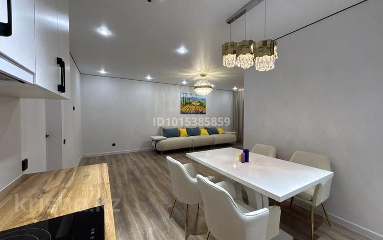 3-бөлмелі пәтер · 72.4 м² · 1/9 қабат, Көкжиек ш/а., Жолымбет 42/5, бағасы: 37.5 млн ₸ в Алматы, Жетысуский р-н — фото 2