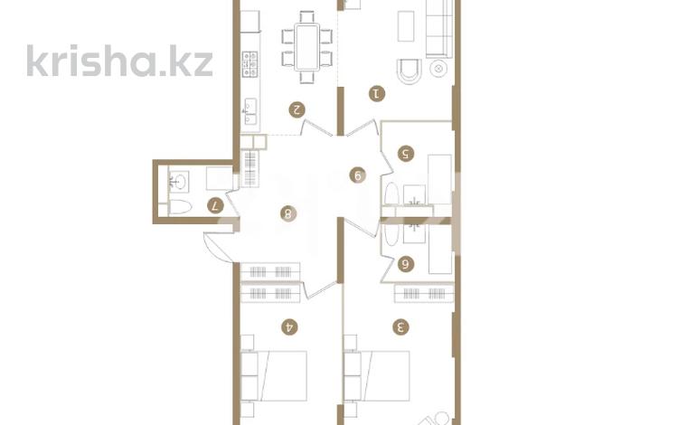 4-бөлмелі пәтер · 120 м² · 10/12 қабат, Розыбакиева — Ескараева, бағасы: 132 млн ₸ в Алматы, Бостандыкский р-н — фото 3