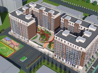 2-комнатная квартира · 56.7 м² · 9/9 этаж, Еркина Ауельбекова 120Б за 21.5 млн 〒 в Кокшетау