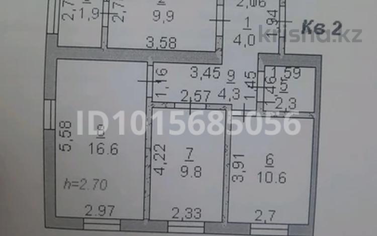 3-комнатная квартира · 63 м² · 1/7 этаж, 9 20/2 — Үйдің алдында жайлы мектеп орналасқан орталық стадионы жанында за 20 млн ₸ в Туркестане — фото 2
