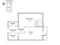1-комнатная квартира · 57.5 м² · 2/4 этаж, мкр Акжар, мкр. Таусамалы 49/1 за ~ 54.4 млн ₸ в Алматы, Наурызбайский р-н — фото 3