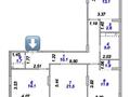 3-комнатная квартира · 88.8 м² · 11/12 этаж, Туран 39 за 67.9 млн ₸ в Астане, Нура р-н