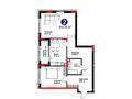 2-бөлмелі пәтер · 80.15 м², Е-899 5/1а, бағасы: ~ 70.5 млн ₸ в Астане, Нура р-н — фото 3