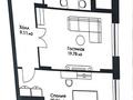 2-комнатная квартира · 68 м² · 8/9 этаж, Нажимеденова 29 за 33 млн ₸ в Астане, Алматы р-н