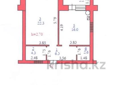 1-бөлмелі пәтер · 54 м² · 5/5 қабат, мкр. Алтын орда, Алии Молдагуловой 18 д, бағасы: 16 млн 〒 в Актобе, мкр. Алтын орда