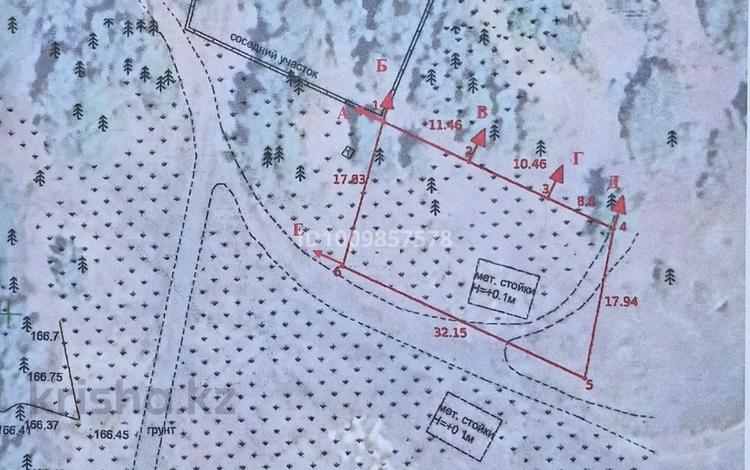 Участок · 5.5 соток, Щербаково — Район ресторана Мюнхен, в стороне Соснового бора за 6.5 млн 〒 в Костанайской обл. — фото 2