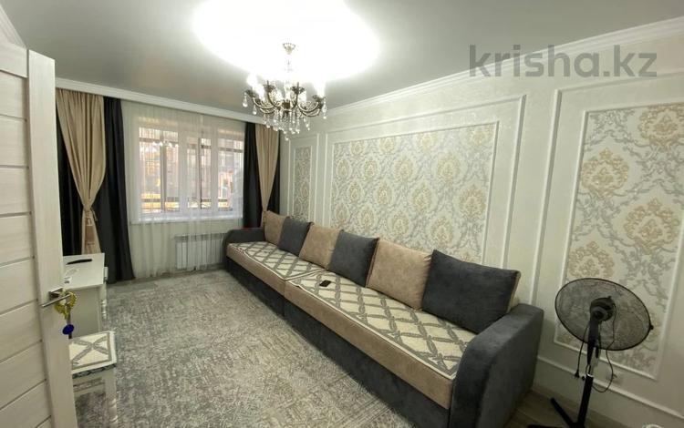 3-комнатная квартира · 84.9 м² · 1/4 этаж, Микрорайон Береке за 46 млн ₸ в Костанае — фото 2