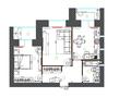 2-комнатная квартира · 57 м² · 12/13 этаж, ​Улица Карбышева 4/3 за 26 млн ₸ в Караганде, Казыбек би р-н — фото 3