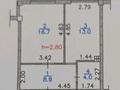 1-комнатная квартира · 42.6 м² · 2/4 этаж, мкр Нуршашкан (Колхозши), Алатау 36 — Бухтарминская Кульжинка за 30.5 млн ₸ в Алматы, Турксибский р-н
