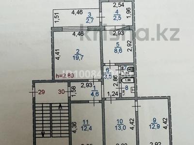 4-комнатная квартира · 80 м² · 5/5 этаж, Гоголя 8 — На против 13 ой школы за 27 млн ₸ в Жезказгане