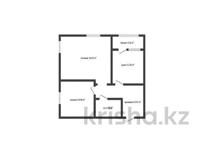 2-бөлмелі пәтер · 76.3 м² · 8/14 қабат, Набережная, бағасы: ~ 41.9 млн ₸ в Костанае