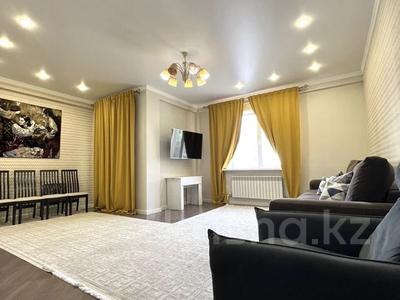 4-комнатная квартира · 120 м² · 3/12 этаж, Нажимеденова 34 за 75 млн 〒 в Астане, Сарайшык р-н