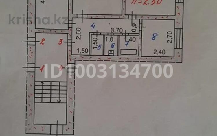 3-комнатная квартира · 59.4 м² · 1/2 этаж, Ул.Сатпаева 29 — Кислород-Лимпопо за 13.9 млн ₸ в Жезказгане — фото 2