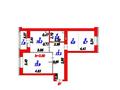 3-комнатная квартира · 60 м² · 5/9 этаж, Аккум 20 а — Керей жанибека/ Бокейхана. Президентский парк. за 45 млн ₸ в Астане, Есильский р-н — фото 8