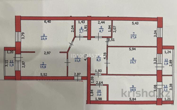 4-комнатная квартира · 139 м² · 4/5 этаж, мкр 4, Абулхаир хана 175 — Акниет, НИШ, Азия Молл за 57 млн 〒 в Уральске — фото 8
