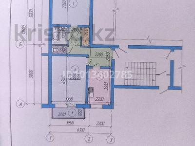 2-бөлмелі пәтер · 52.9 м² · 1/2 қабат, Асылбекова 94 — 74 квартал, бағасы: 13 млн ₸ в Жезказгане