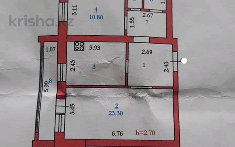 2-бөлмелі пәтер · 61 м² · 1/5 қабат, Алтын орда ш/а., Санкибай батыра, бағасы: 22.5 млн ₸ в Актобе, мкр. Алтын орда — фото 10