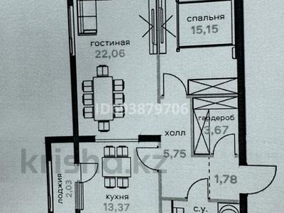 2-комнатная квартира, 69 м², 9/12 этаж, Байтурсынова 47/1 — А426 за 27.5 млн 〒 в Астане, Алматы р-н