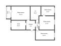 4-комнатная квартира · 77.1 м² · 3/6 этаж, Курганская 4 за 29 млн 〒 в Костанае — фото 2