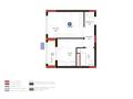 1-бөлмелі пәтер · 35.5 м² · 4/9 қабат, Кенесары 54 — Тараз, бағасы: 25.9 млн ₸ в Астане, р-н Байконур