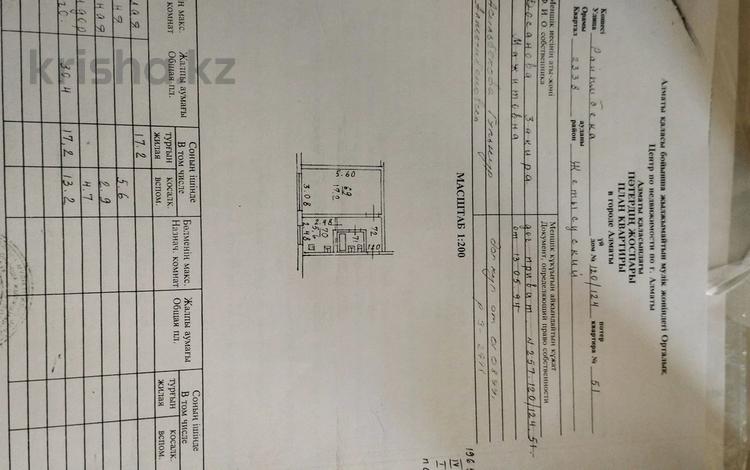 1-бөлмелі пәтер · 31 м² · 1/4 қабат, Раимбека 120/124 — Панфилова, бағасы: 24.5 млн ₸ в Алматы, Жетысуский р-н — фото 2
