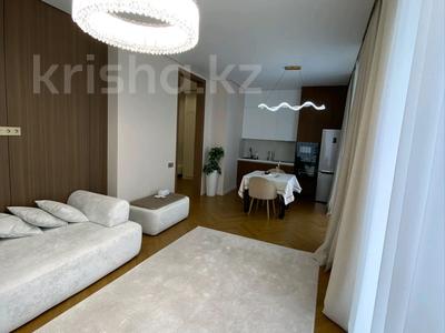 2-бөлмелі пәтер · 55.2 м² · 18 қабат, Сыганак 28, бағасы: 55 млн ₸ в Астане, Нура р-н