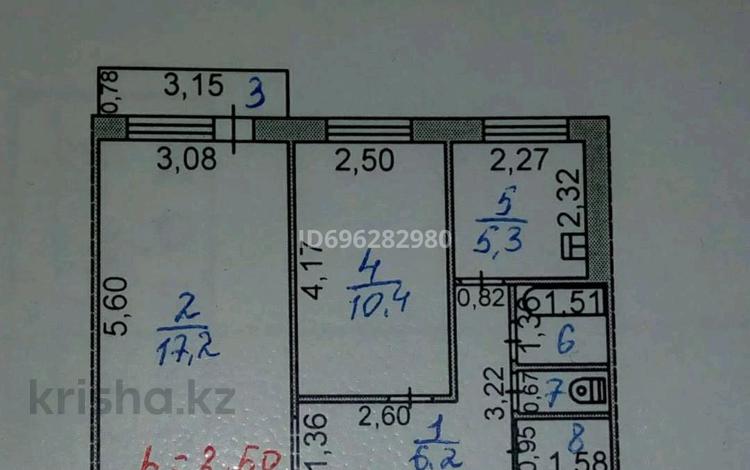 2-комнатная квартира · 44.5 м² · 4/5 этаж, Есенберлина за 15 млн ₸ в Жезказгане — фото 2