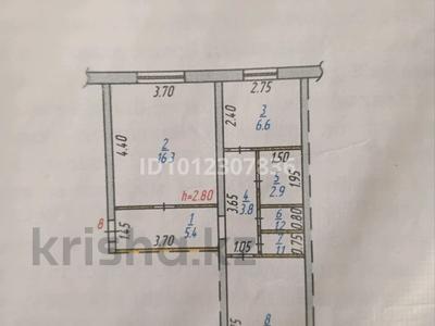 2-бөлмелі пәтер · 48.9 м² · 2/2 қабат, Переулок Телеграфный 17, бағасы: 5.2 млн ₸ в Темиртау
