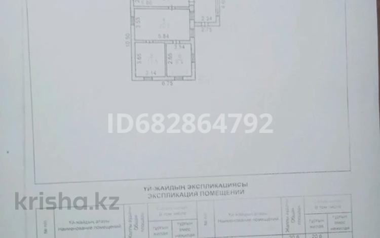 Отдельный дом • 3 комнаты • 70.9 м² • 10 сот., 2 Степная 5 за 6.5 млн 〒 в Аманкарагае — фото 2