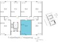 2-комнатная квартира · 37 м² · 5/9 этаж, мкр Шугыла, Набережная 2–24 за 21.5 млн ₸ в Алматы, Наурызбайский р-н