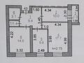 3-комнатная квартира, 66 м², 1/6 этаж, проспект Нурсултана Назарбаева 227 — Здание областного суда за 28 млн 〒 в Костанае