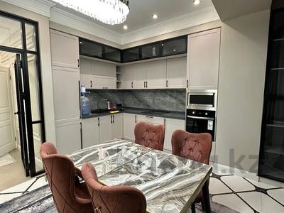 3-комнатная квартира · 110 м² · 2/13 этаж, Ади Шарипова 145 за 550 000 ₸ в Алматы, Алмалинский р-н