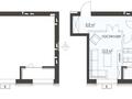 1-бөлмелі пәтер · 38.6 м² · 3/6 қабат, ​067-й учетный квартал 2, бағасы: 15.8 млн ₸ в Караганде, Алихана Бокейханова р-н — фото 4