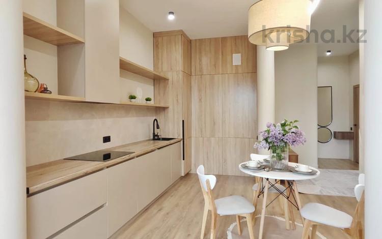 2-бөлмелі пәтер · 55 м² · 13/20 қабат, Гагарина 310 — проспект Аль-Фараби, бағасы: 30 000 ₸ в Алматы, Бостандыкский р-н — фото 3
