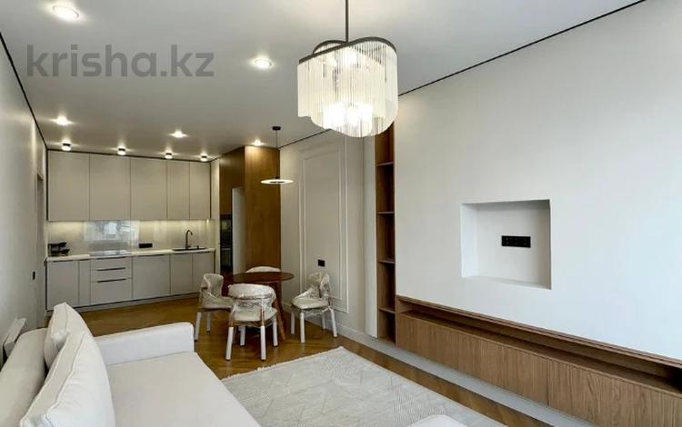 2-комнатная квартира · 55 м² · 9/12 этаж, Райымбека за 57 млн ₸ в Алматы, Алмалинский р-н — фото 2