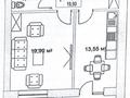 1-комнатная квартира, 44.6 м², 12/12 этаж, Бухар жырау 809 — 809 за 18.5 млн 〒 в Астане, Есильский р-н — фото 2