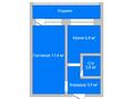 1-бөлмелі пәтер, 30.5 м², 5/5 қабат, 9-й Микрорайон 14, бағасы: 12.8 млн 〒 в Костанае — фото 2