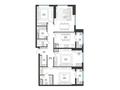 3-комнатная квартира · 112.34 м², Азимова 46А за ~ 80.8 млн ₸ в Ташкенте — фото 3