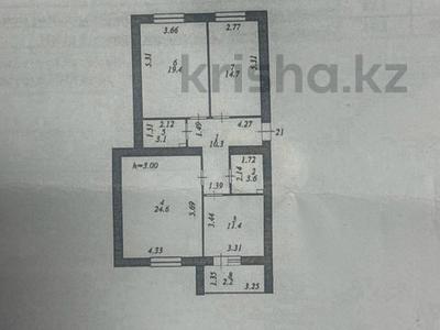 3-комнатная квартира · 89.3 м², Улица А 52 6 за 48 млн ₸ в Астане, Сарайшык р-н